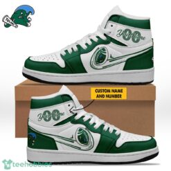 Tulane Green Wave NCAA Personalized Name Air Jordan Hightop Shoes AJ1 Sneakers Product Photo 1