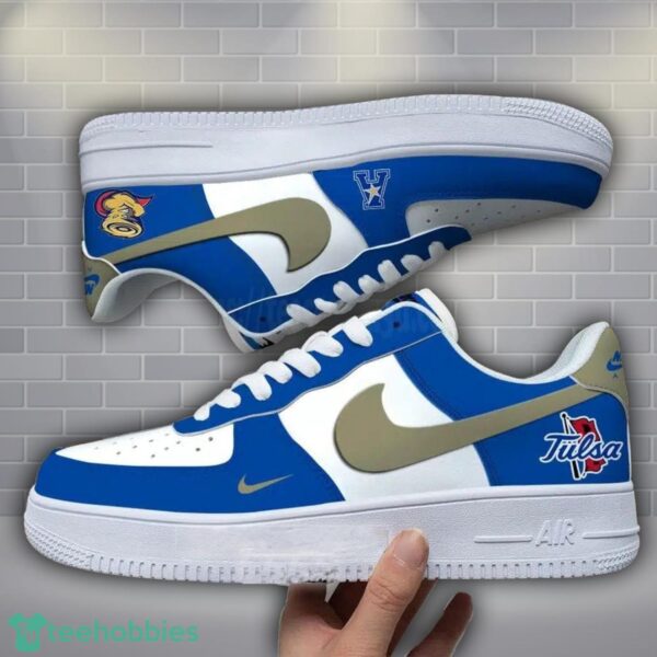 Tulsa Golden Hurricane NCAA Mix Corlor Air Force Shoes Treding Gift For Men Women Sneakers Product Photo 1