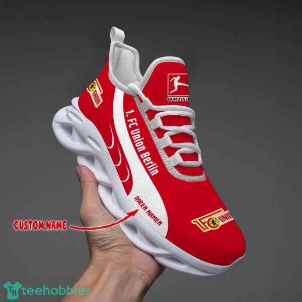 Union Berlin Max Soul Shoes Custom Name Men Women Running Sneakers Product Photo 1