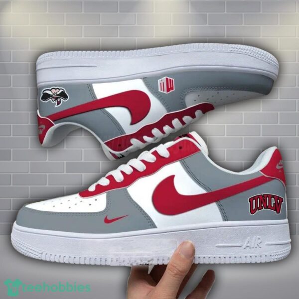 UNLV Rebels Air Force Custom Name AF1 Air Force Sneakers Product Photo 1
