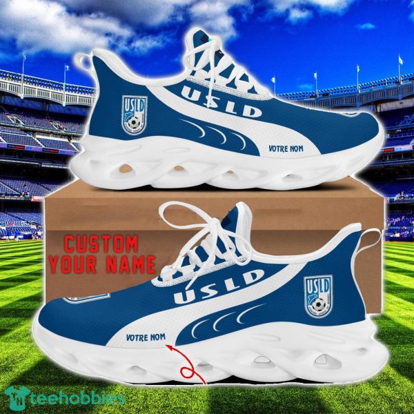 USL Dunkerque Max Soul Shoes Custom Name Men Women Running Sneakers Product Photo 1