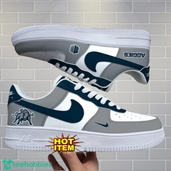 Utah State Aggies NCAA Air Force Custom Name AF1 Air Force Sneakers Product Photo 1