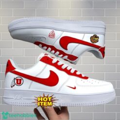 Utah Utes Air Force Custom Name AF1 Air Force Sneakers Product Photo 1
