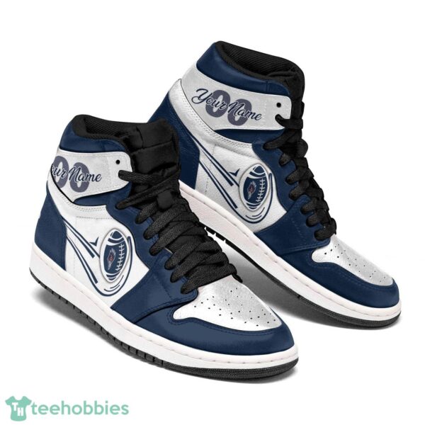 UTSA Roadrunners NCAA Personalized Name Air Jordan Hightop Shoes AJ1 Sneakers Product Photo 2