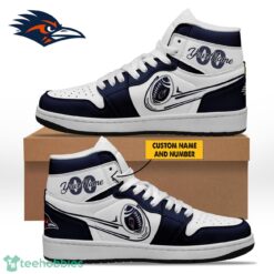UTSA Roadrunners NCAA Personalized Name Air Jordan Hightop Shoes AJ1 Sneakers Product Photo 1