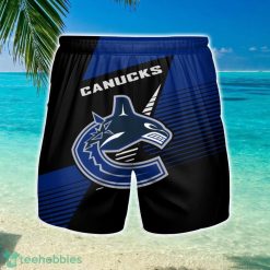 Vancouver Canucks 3D Beach Shorts Summer Vacation Gift For Men Product Photo 1