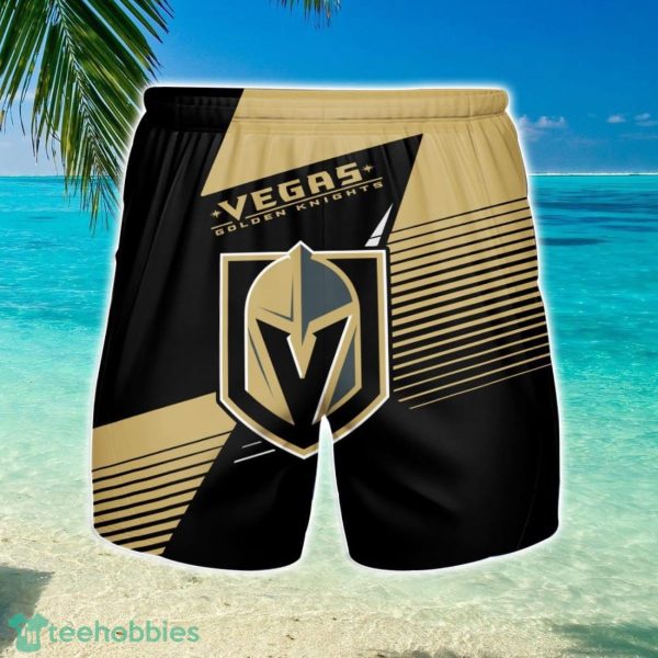 Vegas Golden Knights 3D Beach Shorts Summer Vacation Gift For Men Product Photo 1
