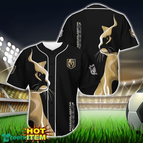 Vegas Golden Knights Black Baseball Jersey Shirt For Fans Product Photo 1