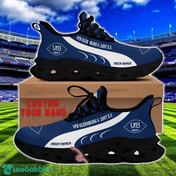 VfB Oldenburg v. 1897 e.V. Max Soul Shoes Custom Name Men Women Running Sneakers Product Photo 2
