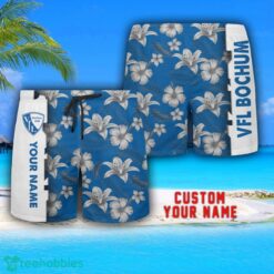 VfL Bochum Tropical Combo Hawaiian Shirt And Shorts Personalized Name For Fans Product Photo 3