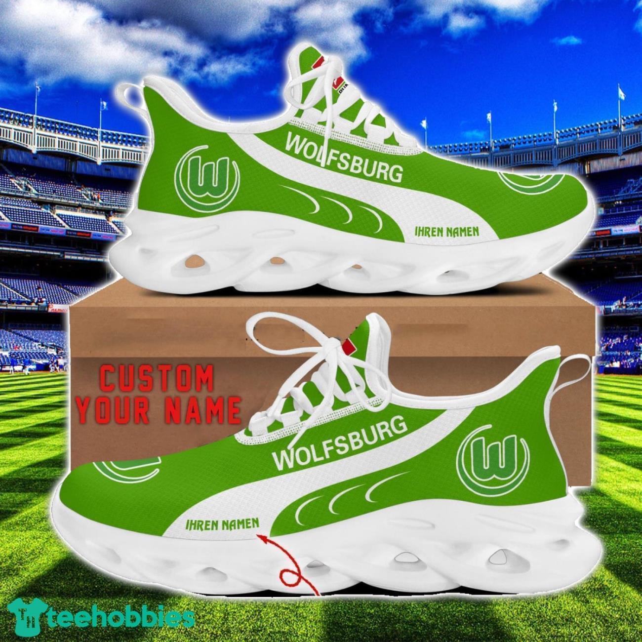 VfL Wolfsburg Max Soul Shoes Custom Name Men Women Running Sneakers Product Photo 1