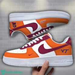 Virginia Tech Hokies Mix Corlor Air Force Shoes Treding Gift For Men Women Sneakers Product Photo 1