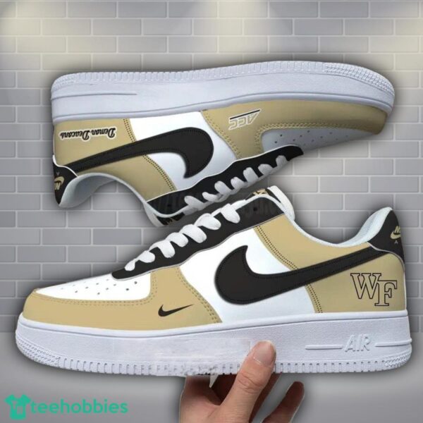 Wake Forest Demon Deacons NCAA Mix Corlor Air Force Shoes Treding Gift For Men Women Sneakers Product Photo 1