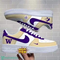 Washington Huskies Air Force Custom Name AF1 Air Force Sneakers Product Photo 1
