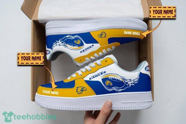 West Coast Eagles Air Force Shoes Custom Name Men Women Gift AF1 Shoes Product Photo 1