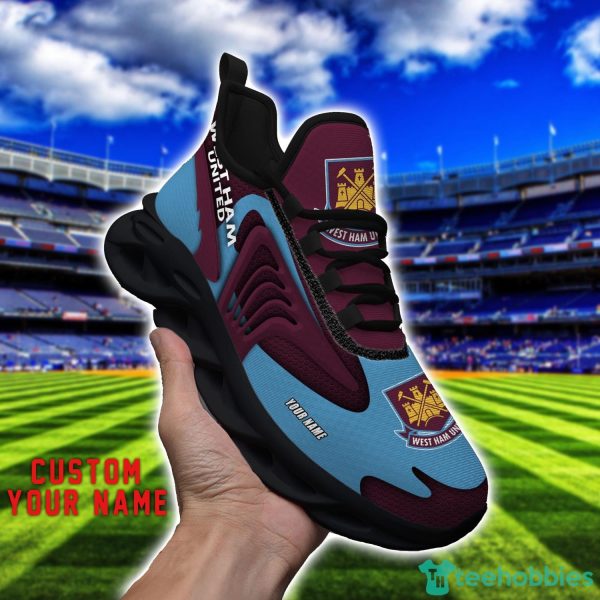 West Ham United F.C Max Soul Shoes New Trending Designs Ultra Running Sneakers Custom Name Product Photo 2