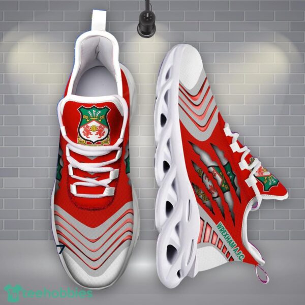 Wrexham AFC Sneakers Wolf Scratch Designs Max Soul Shoes Running Shoes Product Photo 1