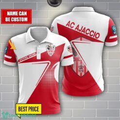 AC Ajaccio Polo Shirt Personalized Name Product Photo 1