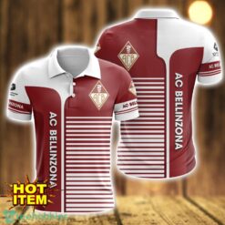 AC Bellinzona Striped 3D Polo Shirt For Men Product Photo 1