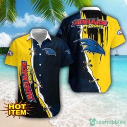 Adelaide Football Club Logo Team Printed 3D Hawaiian Shirt Beach Summer Gift Product Photo 1