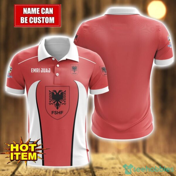Albania national football team 3D Polo Shirt Personalized Name Gift Ideas For Fans Product Photo 1