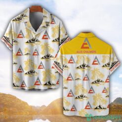 Allis Chalmers Yellow Coconut Pattern Combo 3D Hawaiian Shirt And Shorts Product Photo 1
