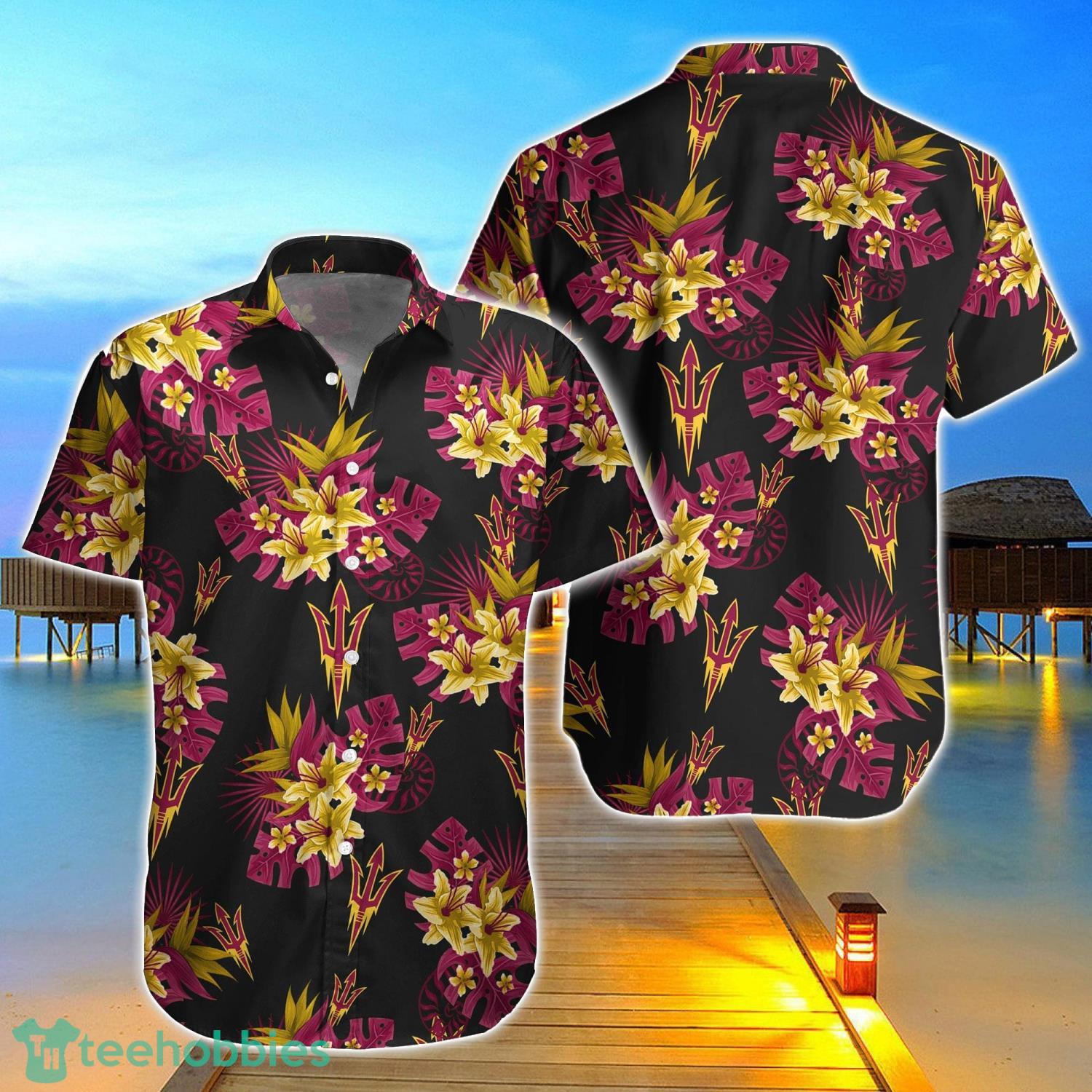 Arizona State Sun Devils Aloha Hawaiian Shirt Gifts For Summer Vacation Product Photo 1