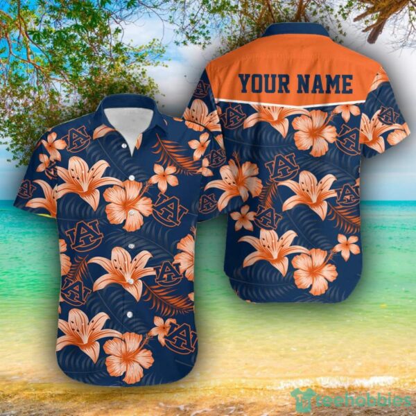 Auburn Tigers 3D Hawaii Shirt For Men And Women Custom Name Product Photo 1