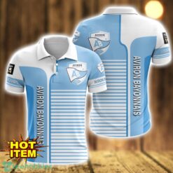 Aviron Bayonnais Striped 3D Polo Shirt For Men Product Photo 1