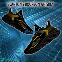 Blanton’s Bourbon Whiskey Sport Sneaker Black Logo Max Soul Shoes image Blanton’s Bourbon Whiskey Sport Sneaker Black Logo Max Soul Shoes - Blanton’s Bourbon Whiskey New Design Max Soul Shoes Photo 2
