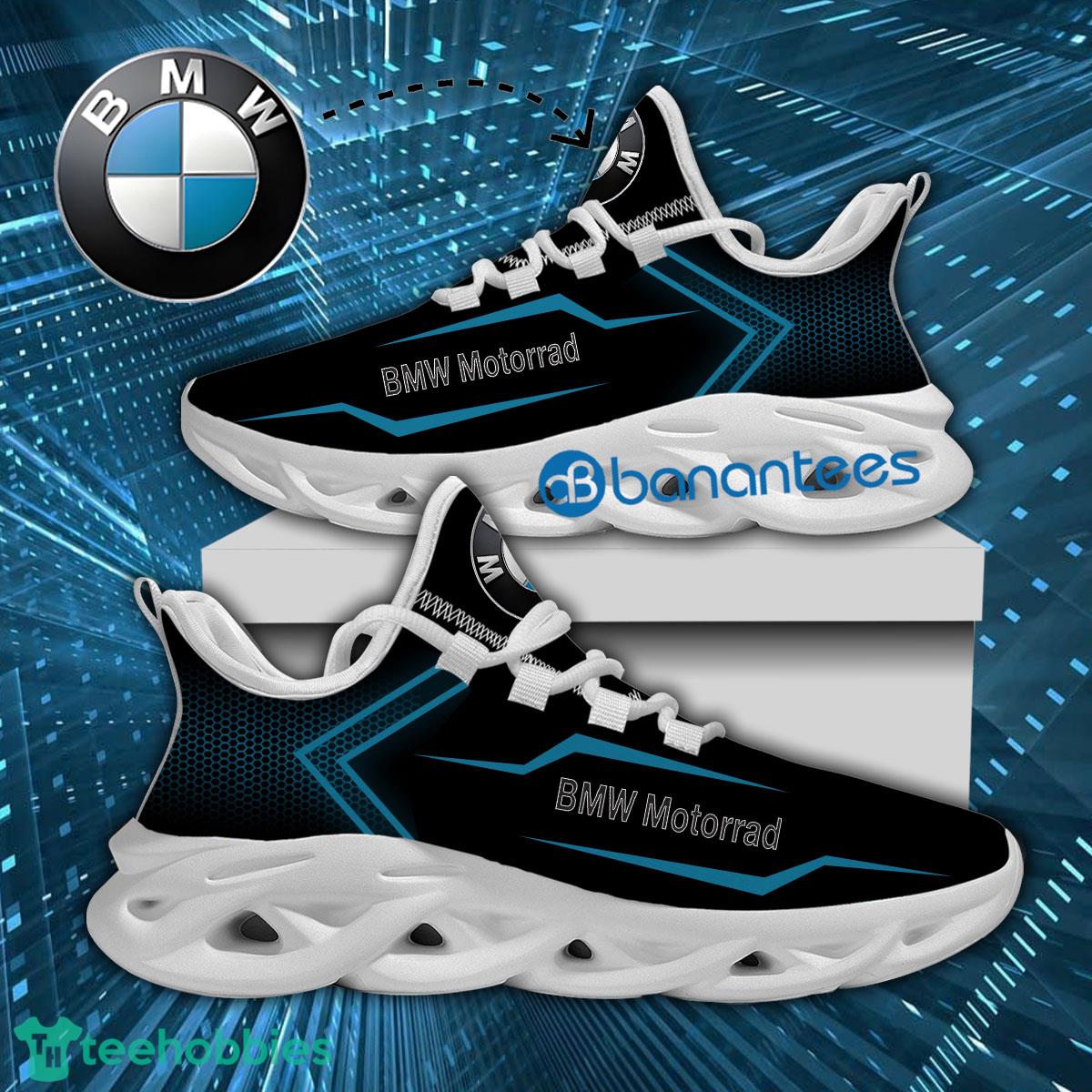 BMW Motorrad Motorcycle Running Sneaker Black Logo Max Soul Shoes image BMW Motorrad Motorcycle Running Sneaker Black Logo Max Soul Shoes - BMW Motorrad Motorcycle New Design Max Soul Shoes Photo 1