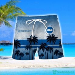 Brighton & Hove Albion F.C Coconut Aloha Hawaiian Shirt And Shorts Beach Set For Men And Women Product Photo 2