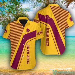 Brisbane Broncos AOP Hawaiian Shirt For Men And Women Summer Gift Custom Name Product Photo 1