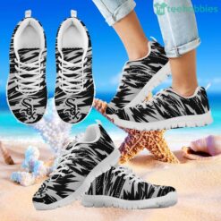 Brush Strong Cracking Comfortable Chicago White Sox Sneakers Product Photo 2