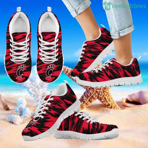 Brush Strong Cracking Comfortable Cincinnati Bearcats Sneakers Product Photo 2