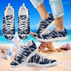 Brush Strong Cracking Comfortable Connecticut Huskies Sneakers Product Photo 2