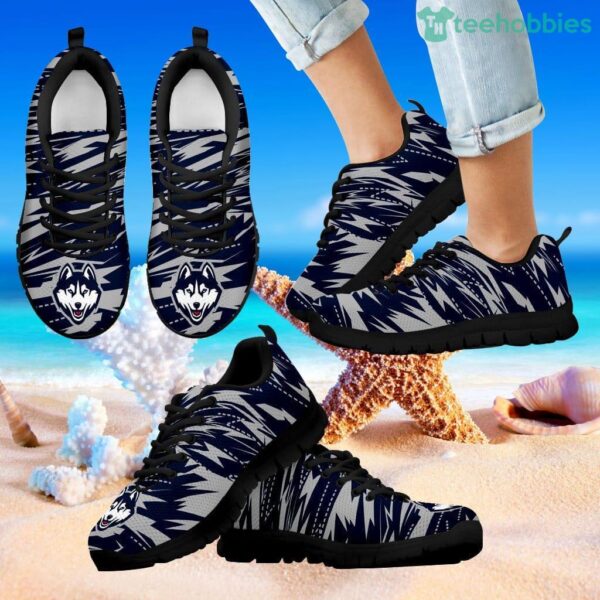 Brush Strong Cracking Comfortable Connecticut Huskies Sneakers Product Photo 1