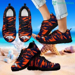 Brush Strong Cracking Comfortable Denver Broncos Sneakers Product Photo 1