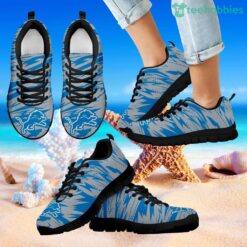 Brush Strong Cracking Comfortable Detroit Lions Sneakers Product Photo 1