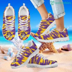 Brush Strong Cracking Comfortable East Carolina Pirates Sneakers Product Photo 2
