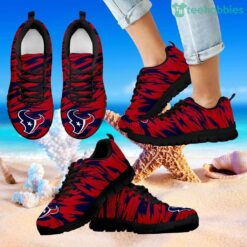 Brush Strong Cracking Comfortable Houston Texans Sneakers Product Photo 1