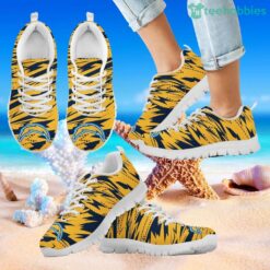 Brush Strong Cracking Comfortable Los Angeles Chargers Sneakers Product Photo 2