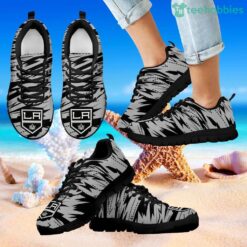 Brush Strong Cracking Comfortable Los Angeles Kings Sneakers Product Photo 1