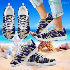 Brush Strong Cracking Comfortable Navy Midshipmen Sneakers Product Photo 2