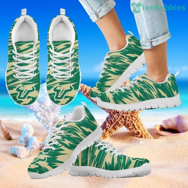 Brush Strong Cracking Comfortable South Florida Bulls Sneakers Product Photo 2