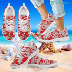 Brush Strong Cracking Comfortable Tampa Bay Buccaneers Sneakers Product Photo 2