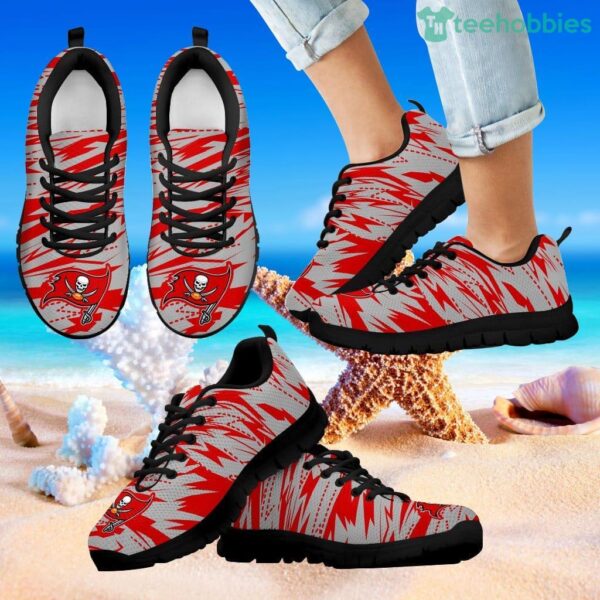 Brush Strong Cracking Comfortable Tampa Bay Buccaneers Sneakers Product Photo 1