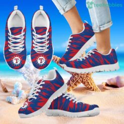Brush Strong Cracking Comfortable Texas Rangers Sneakers Product Photo 2