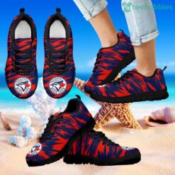 Brush Strong Cracking Comfortable Toronto Blue Jays Sneakers Product Photo 1