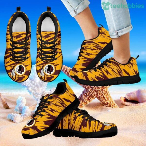 Brush Strong Cracking Comfortable Washington Redskins Sneakers Product Photo 1